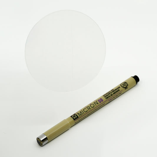 Tiny Animals Club - Micron Pen & Acrylic Round